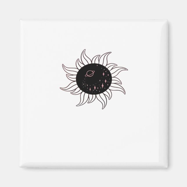 Imán Montañas Espaciales Sunsigoth Y Sunset (Frente)