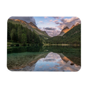 Imán Montañas hermosas del suizo del lago el  