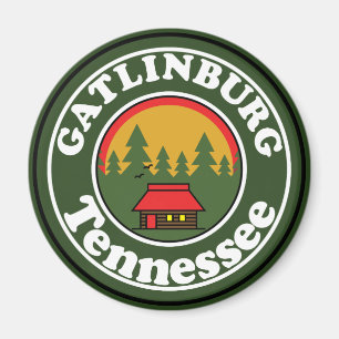 Imán Montañas humeantes de Gatlinburg Tennessee