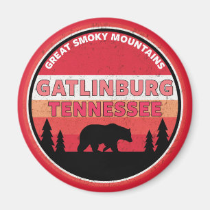 Imán Montañas humeantes de Gatlinburg Tennessee