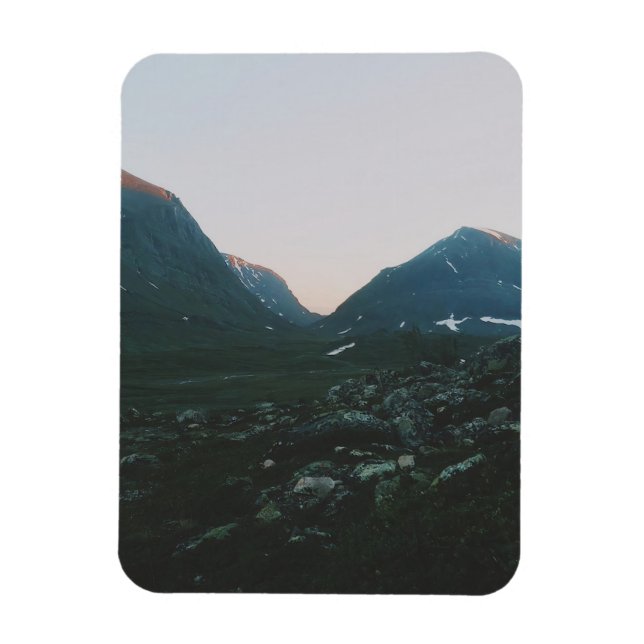 Imán Montañas Kiruna (Vertical)