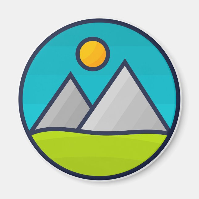 Imán Montañas Magnet (Frente)