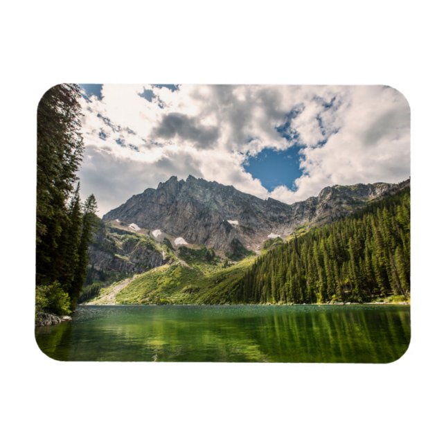 Imán Montañas | Montañas Gabinete, Montana (Horizontal)