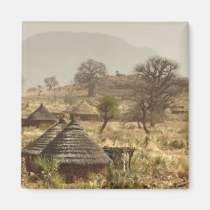 Imán Montañas Nuba, aldea de Nugera