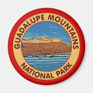 Imán Montañas parque nacional, Tejas de Guadalupe