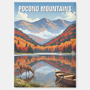 Imán Montañas Pocono de Pennsylvania Viaje