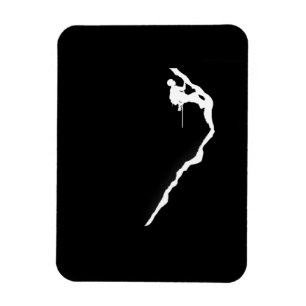 Imán Montañas Retro Vintage Climbing Rock Lover