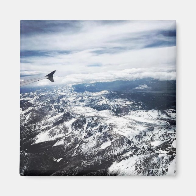 Imán Montañas Rocosas de Colorado (Frente)