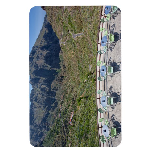 Imán Montañas Teno con vistas (Vertical)
