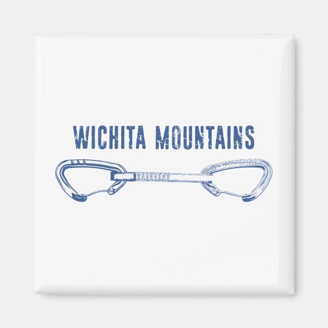 Imán Montañas Wichita escalando rápido (Frente)