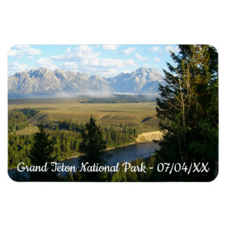 Imán Montañas y río de Jackson Hole