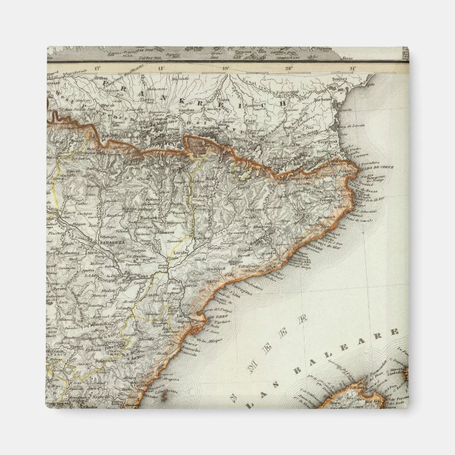 Imán Montañas y ríos de Canarias (Frente)