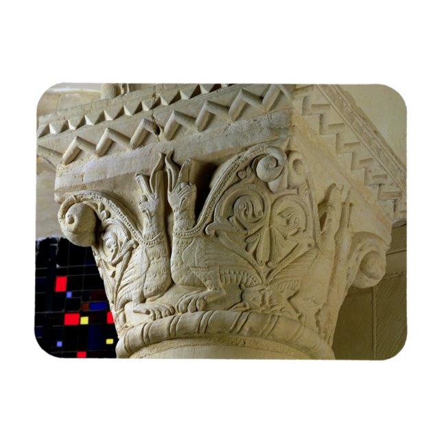 Imán Montante de capital de columna con arreglo simétri (Horizontal)