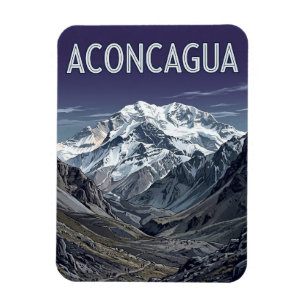 Imán Monte Aconcagua