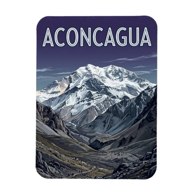 Imán Monte Aconcagua (Vertical)