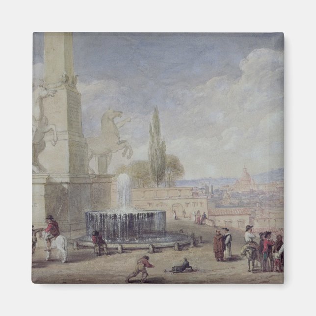Imán Monte Cavallo, Roma (Frente)