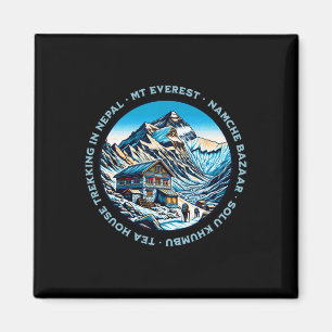 Imán Monte Everest Namche Bazaar Casa de Té Trekking Ne