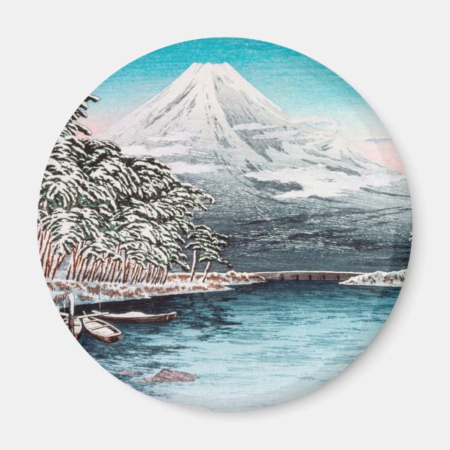 Imán Monte Fuji de Tagonoura, Nieve Hiroaki Takahashi (Frente)