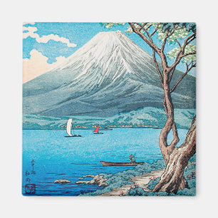 Imán Monte Fuji desde el lago Yamanaka por Hiroaki Taka