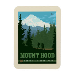 Imán Monte Hood   Oregon