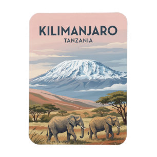 Imán Monte Kilimanjaro, Moshi, Kilimanjaro