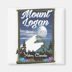 Imán Monte Logan, Yukon, Canadá