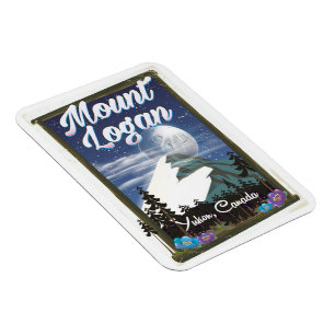 Imán Monte Logan , Yukón, Canadá