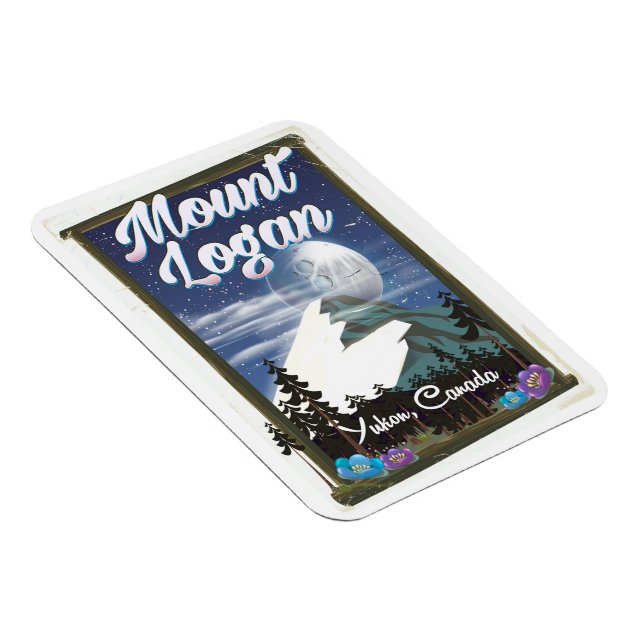 Imán Monte Logan , Yukón, Canadá (Lado Derecho)