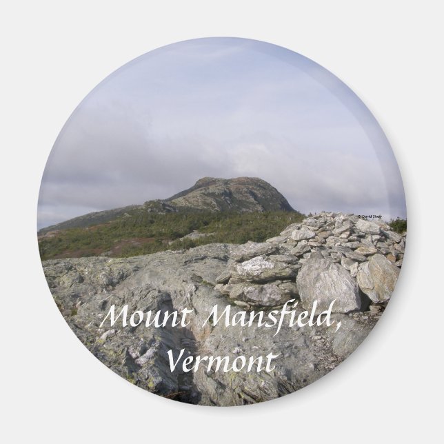 Imán Monte Mansfield, Vermont (Frente)