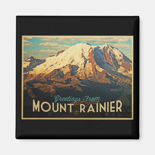Imán Monte Rainier (Frente)