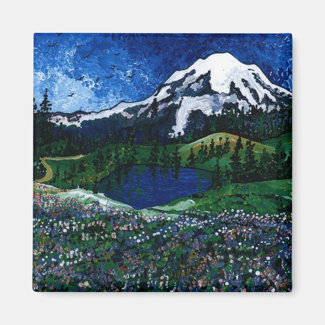 Imán Monte Rainier (Frente)