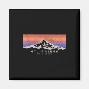 Imán Monte Rainier Washington Montaña Mt Climbing Cumbr