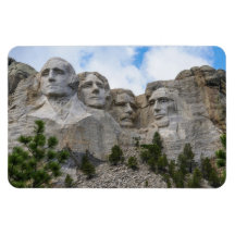 Monte Rushmore Flexible Magnet