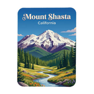 Imán Monte Shasta California