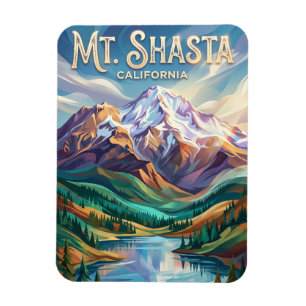 Imán Monte Shasta EE. UU.