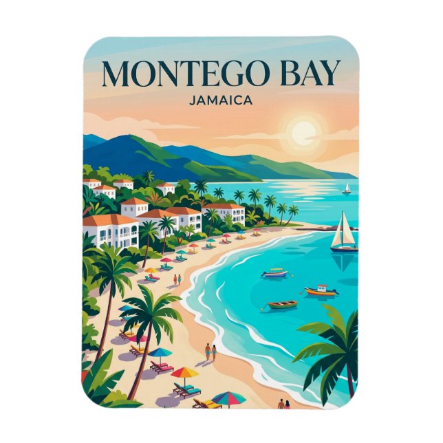Imán Montego Bay Jamaica (Vertical)
