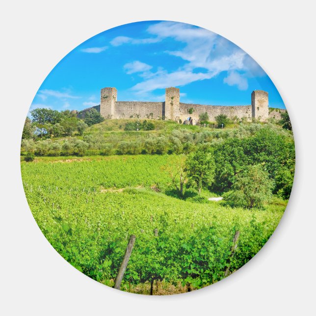 Imán Monteriggioni (Frente)