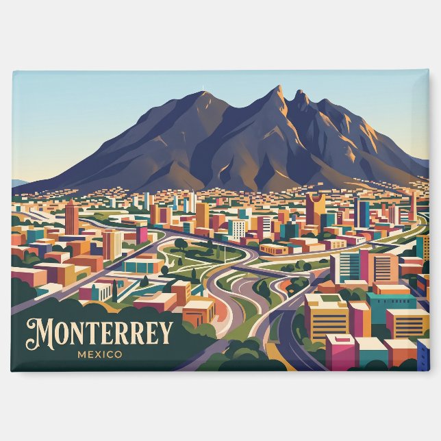 Imán Monterrey México (Anverso)
