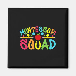 Imán Montessori Squad Montessori Docente De Vuelta A La