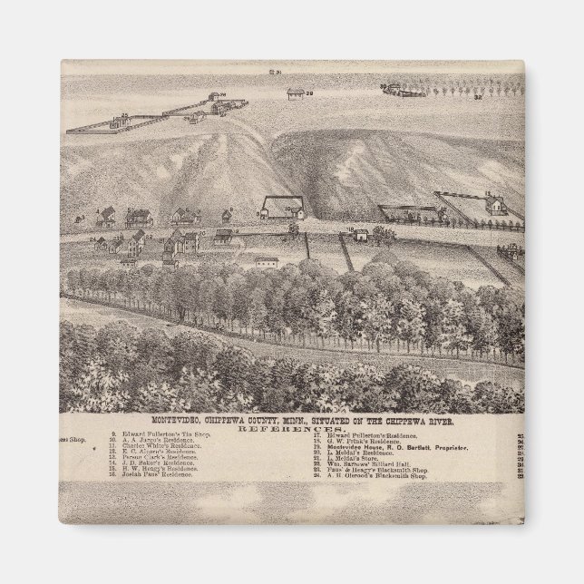 Imán Montevideo, Granite Falls, Minnesota (Frente)