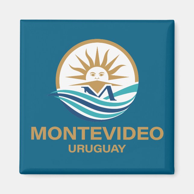 Imán Montevideo Uruguay South America (Frente)
