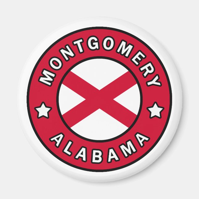 Imán Montgomery Alabama (Frente)