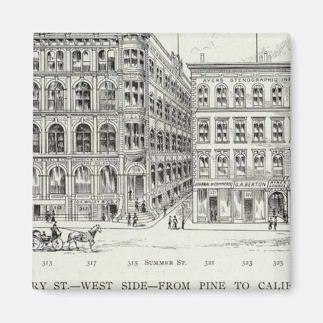 Imán Montgomery West side Pine y California (Frente)