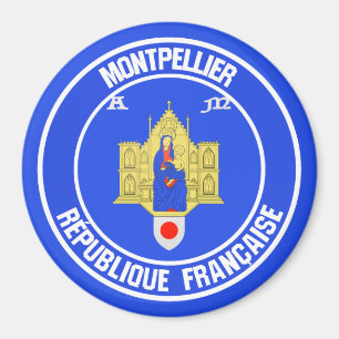 Imán Montpellier Round Emblem