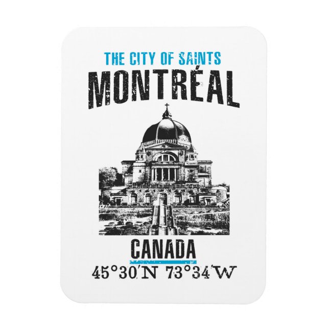 Imán Montréal (Vertical)