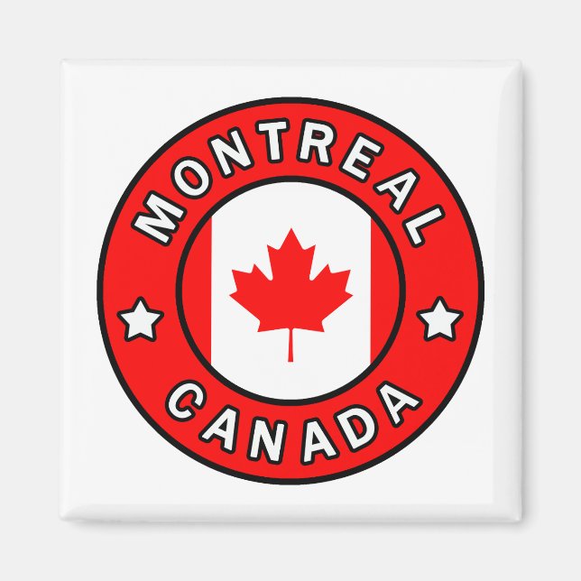 Imán Montreal Canadá (Frente)