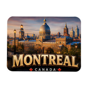 Imán Montreal Canadá Cultura Francesa Puerto Viejo Viaj
