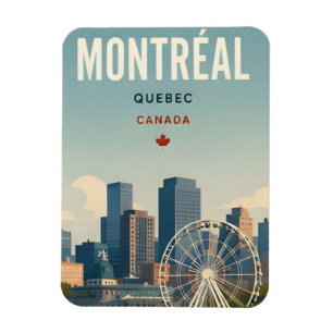 Imán Montreal Canadá Puerto Viejo y Patrimonio Francés