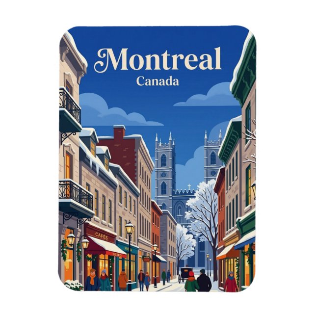 Imán Montreal, Quebec Canadá (Vertical)