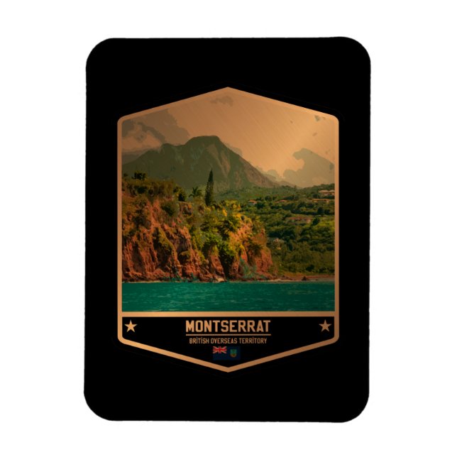 Imán Montserrat (Vertical)